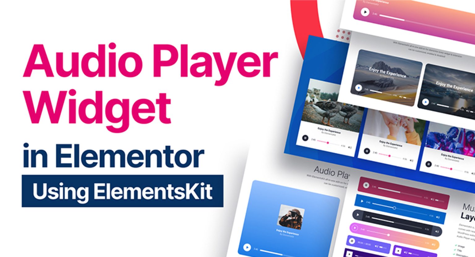 Audio Player elementskit