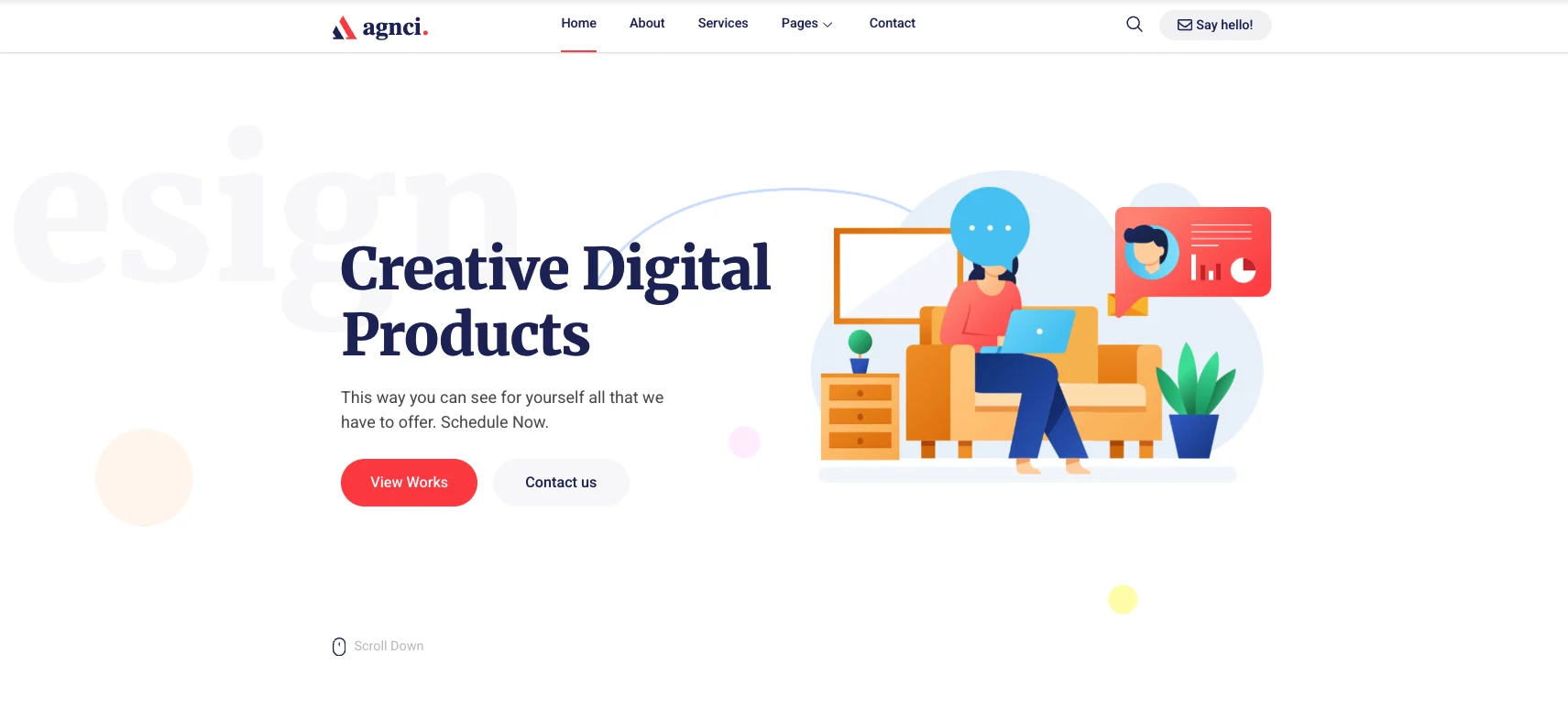 Agenci Business Agency Template