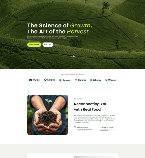 TerraFlora Agro Tourism Template