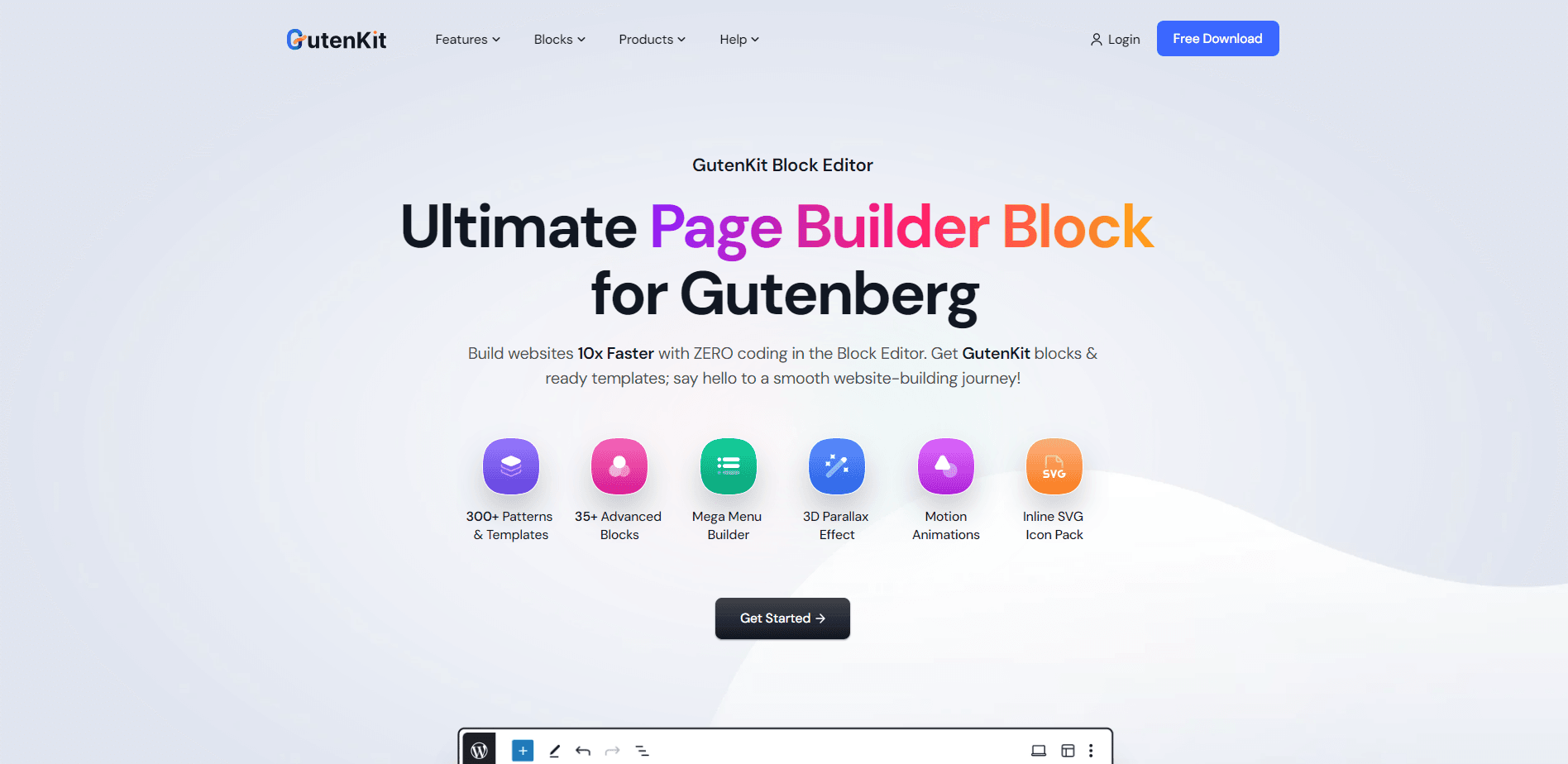 Gutenkit ultimate gutenberg plugin for blocks patterns templates