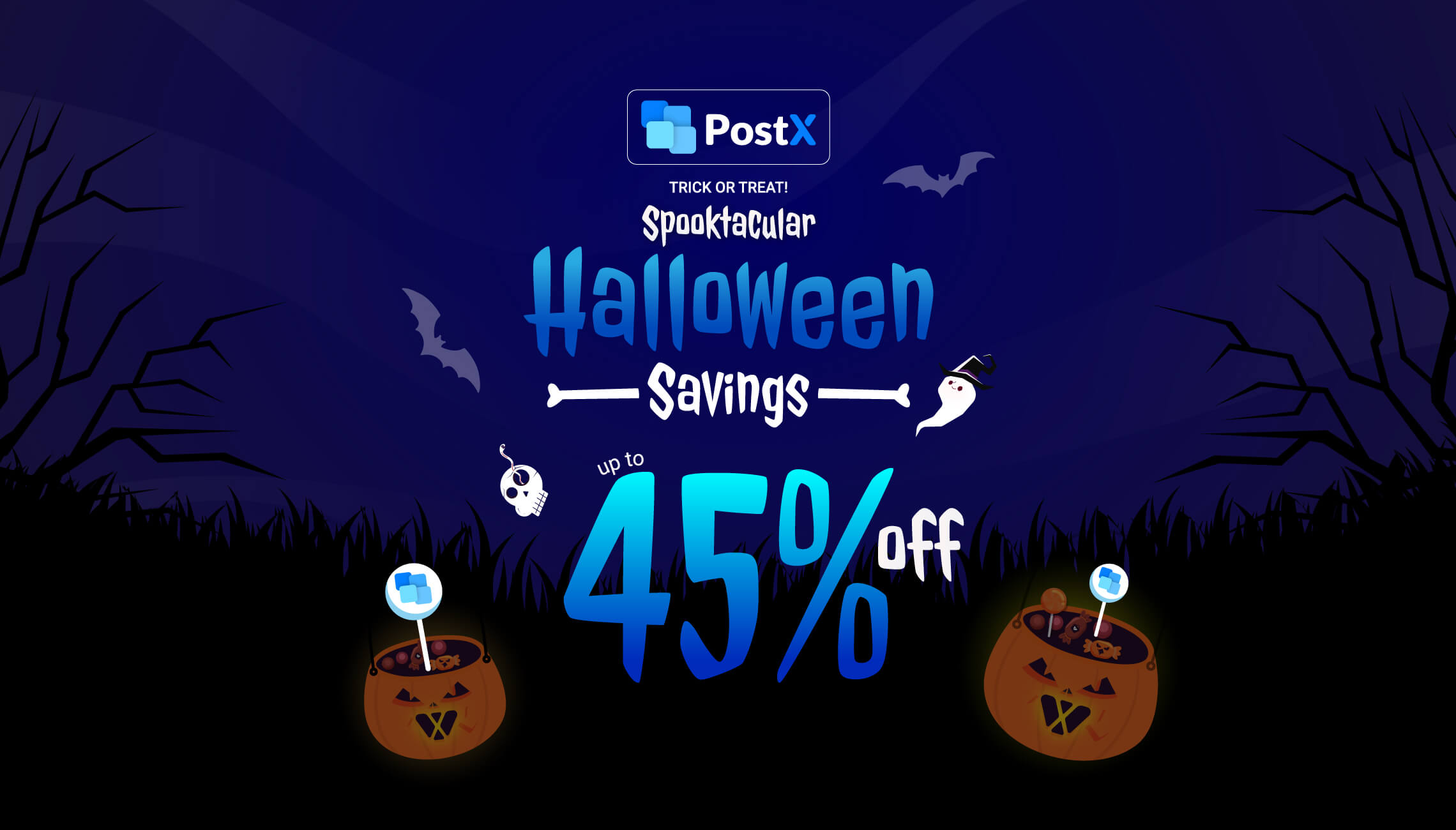 PostX halloween offer