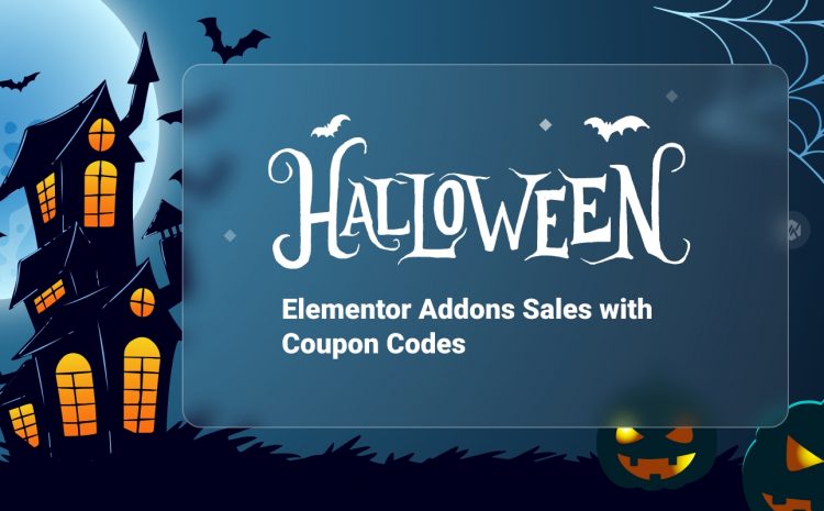 Meilleurs bons de réduction et offres du module complémentaire Elementor pour Halloween