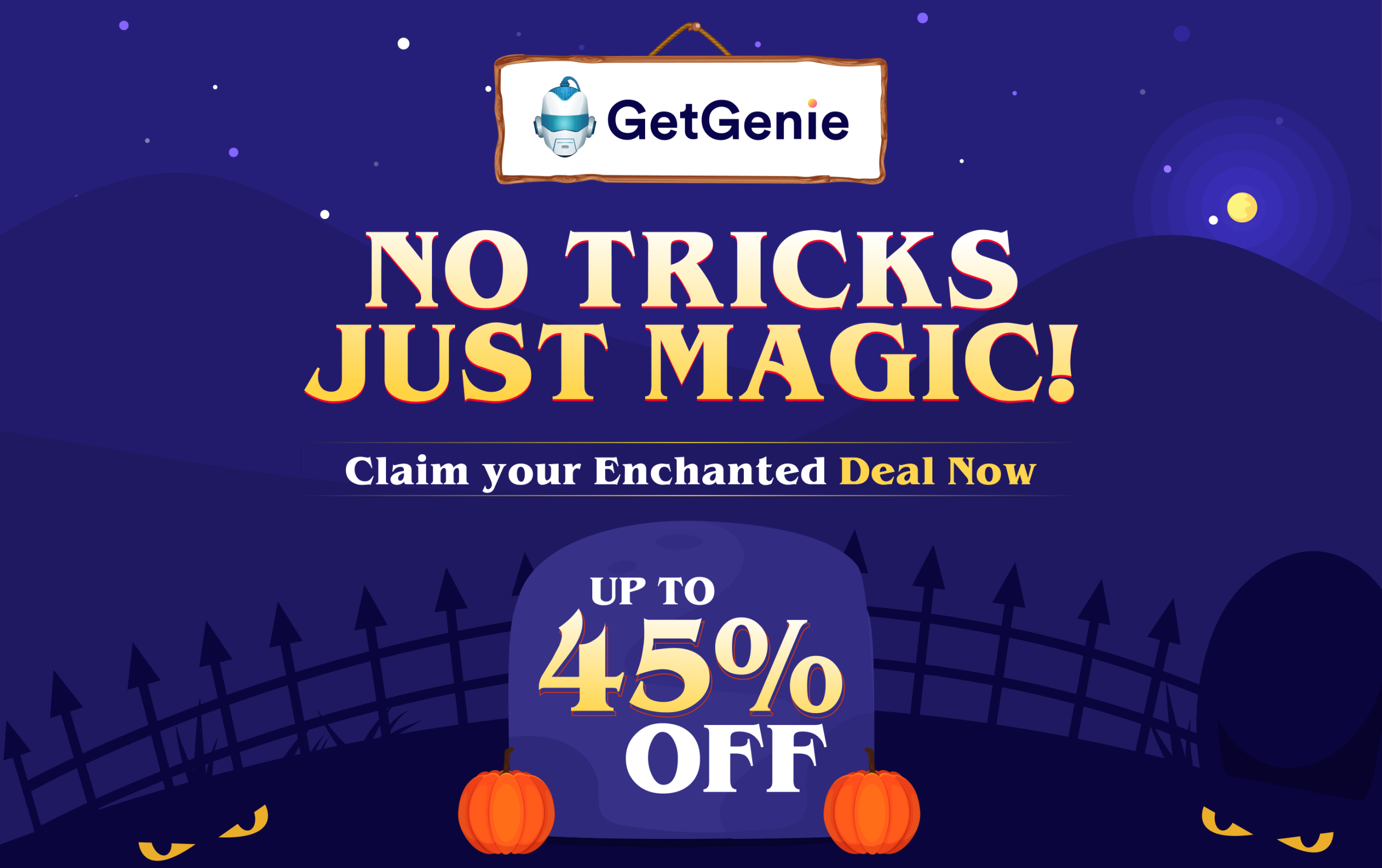 GetGenie, Halloween special deals & offers