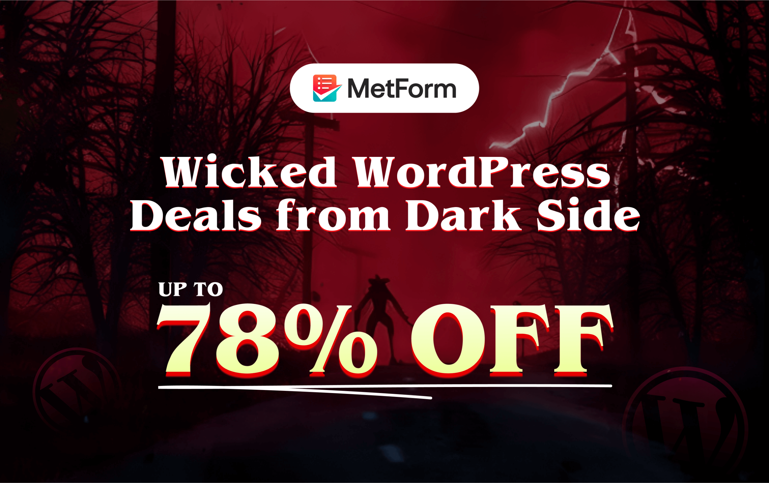MetForm、最高のWordPressハロウィーンセール&オファー