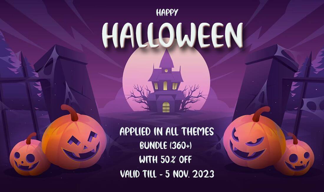 SKT Themes Halloween offer 
