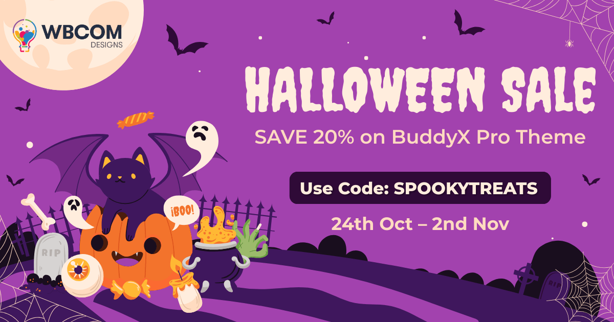 BuddyX Pro Halloween offer