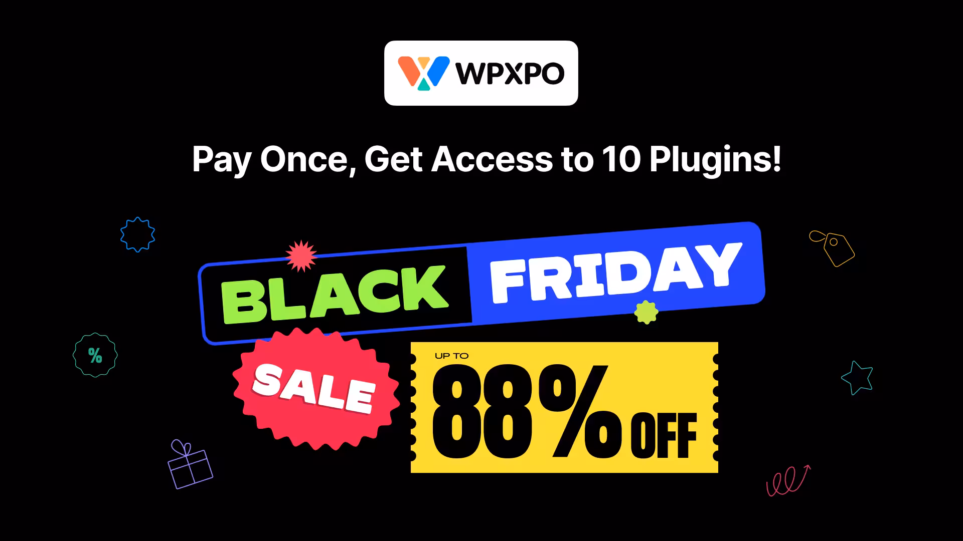 Black Friday Deals for WordPress