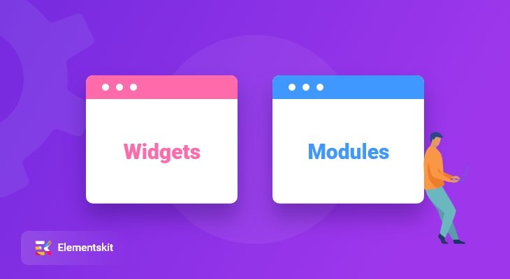 Module und Widgets von ElementsKit