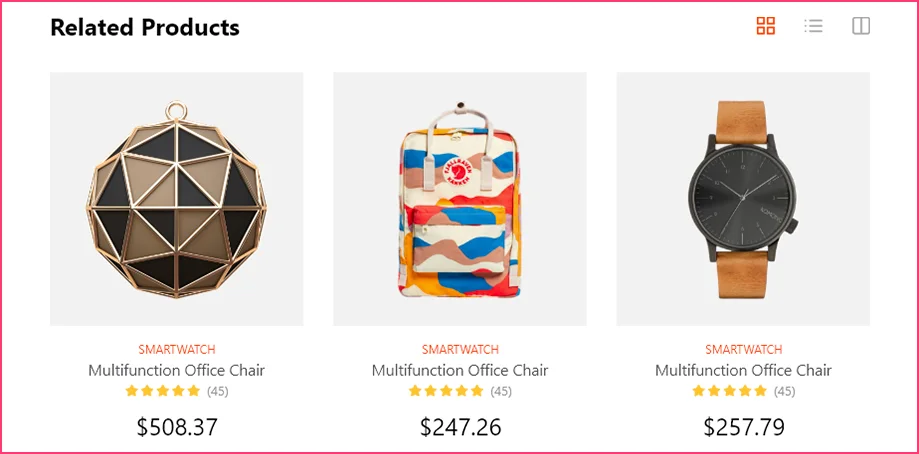 Show Related Products to Your Customers with ShopEngine WooCommerce Page Builder