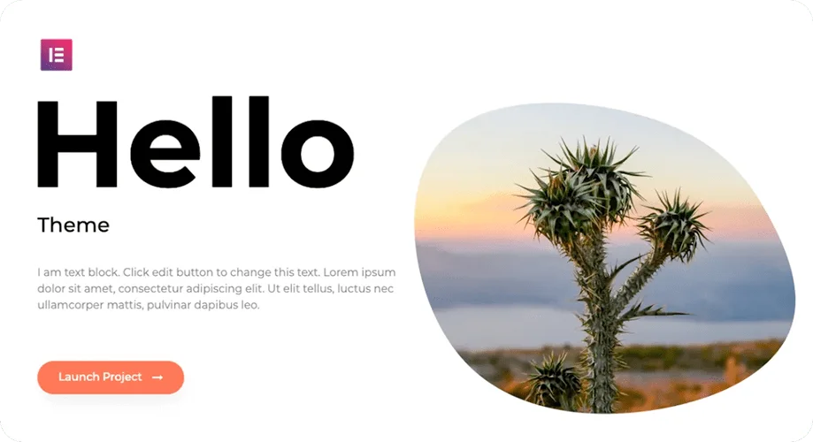 Witam Motyw Hello Theme, the best free Elementor WooCommerce theme