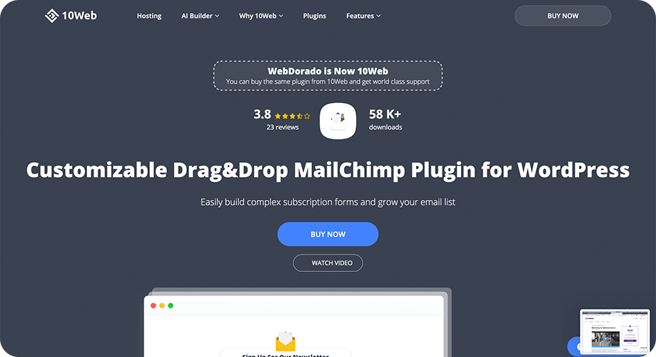 MailChimp WD plugin