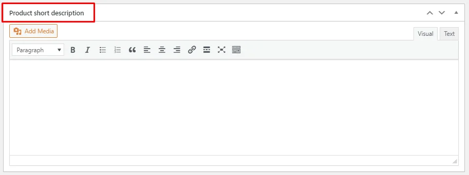 Como adicionar uma breve descrição do produto – tutorial WooCommerce
