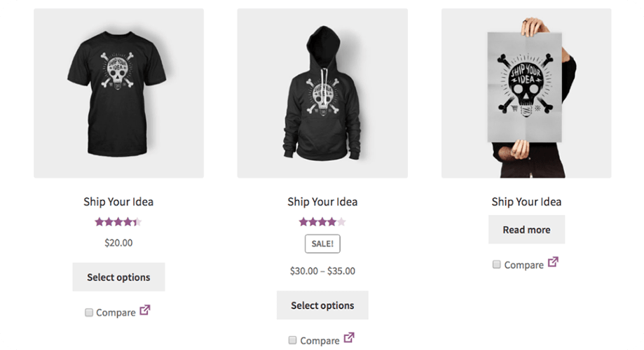 Compare Products with WooCommerce Plugin