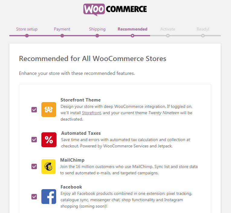 How to set up woocommerce and install