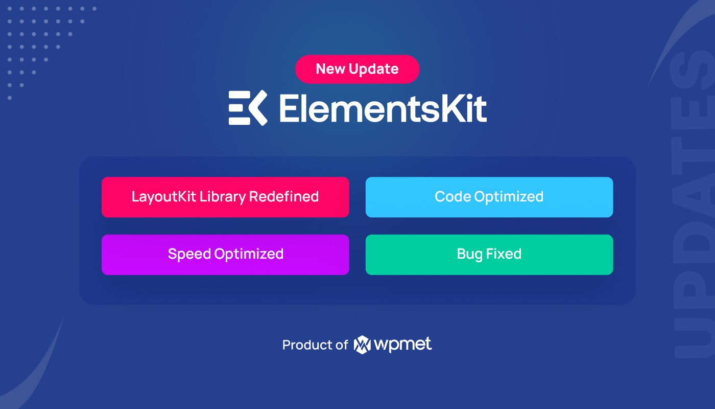 New Update ElementsKit - Your All-in-One Add-On for Elementor