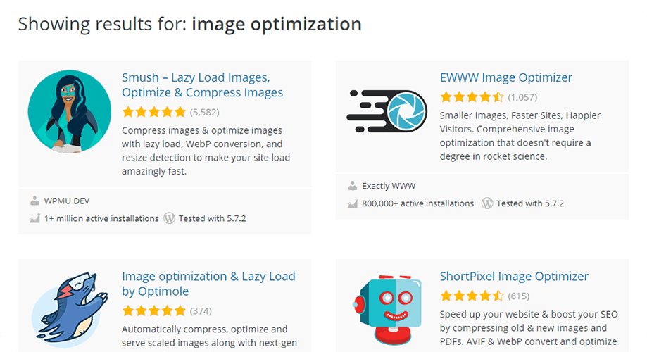 Image Optimization Plugins for WordPress