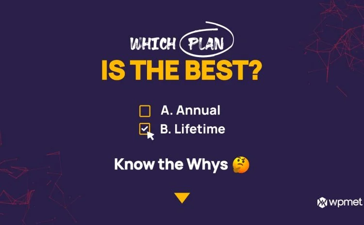 Why should you prefer a lifetime plan banner