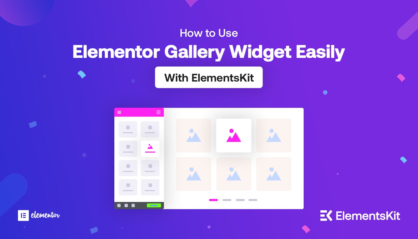 Elementor Gallery Widget - ElementsKit
