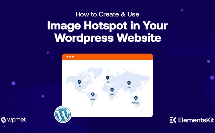 WordPress 웹사이트의 이미지 핫스팟 - Wpmet