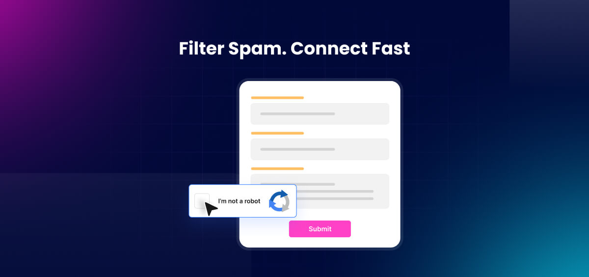 Filter spam with Metform contact form