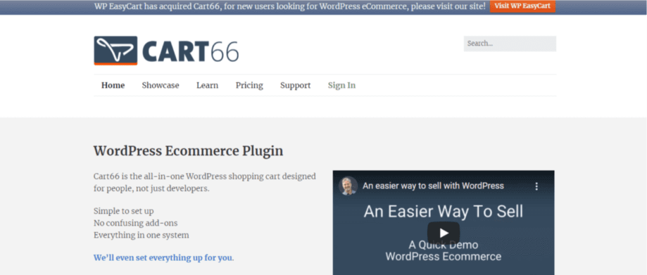 Cart66 Cloud ecommerce plugin