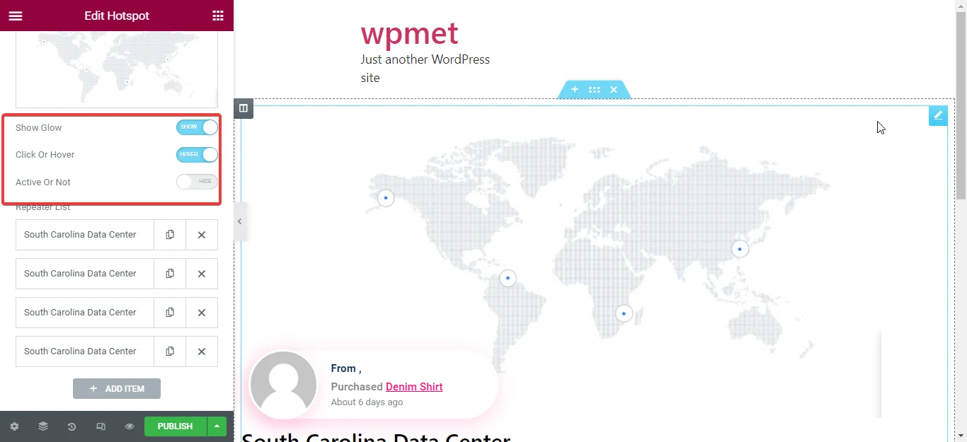 Edição WordPress de ponto de acesso de imagem com ElementsKit