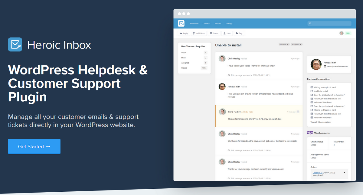 Heroic Inbox