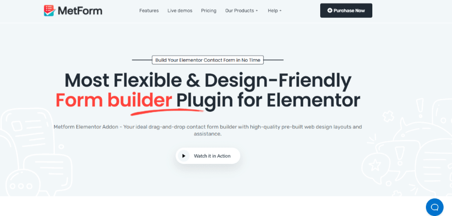 MetForm best form builder