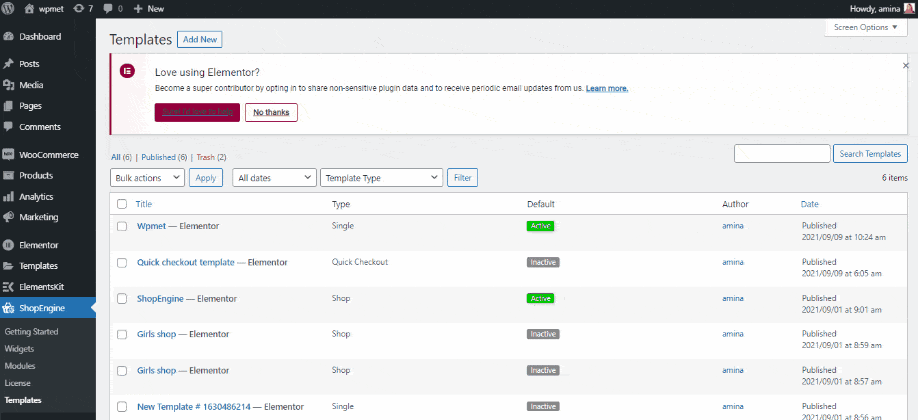 Final look of product price