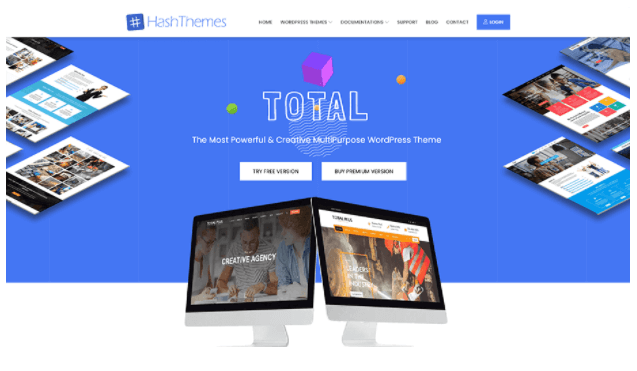 Total best free elementor themes