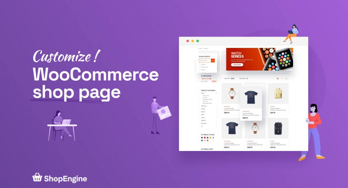 Customize WooCommerce shop page with ShopEngine