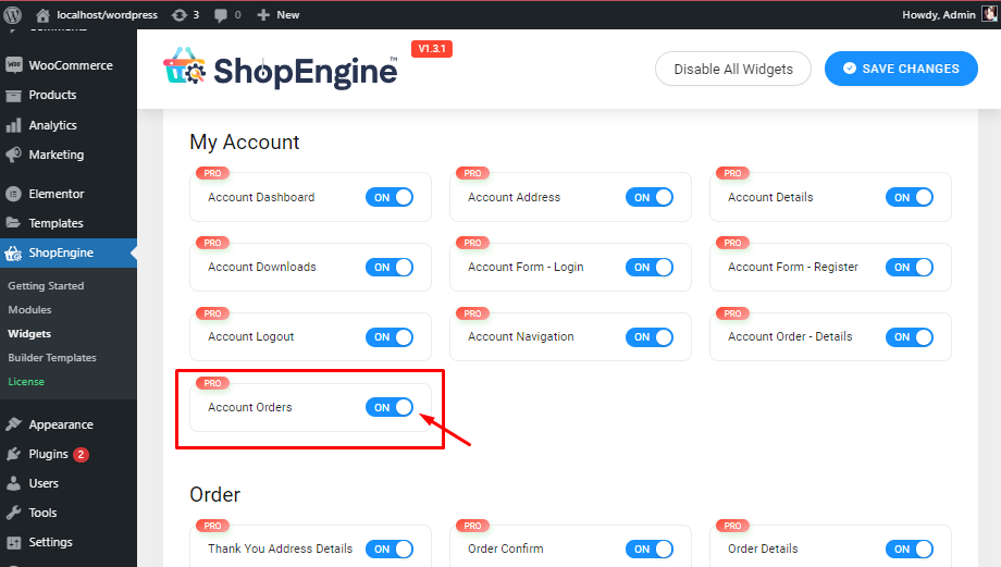 WooCommerce: Order Again Button @ My Account > Orders