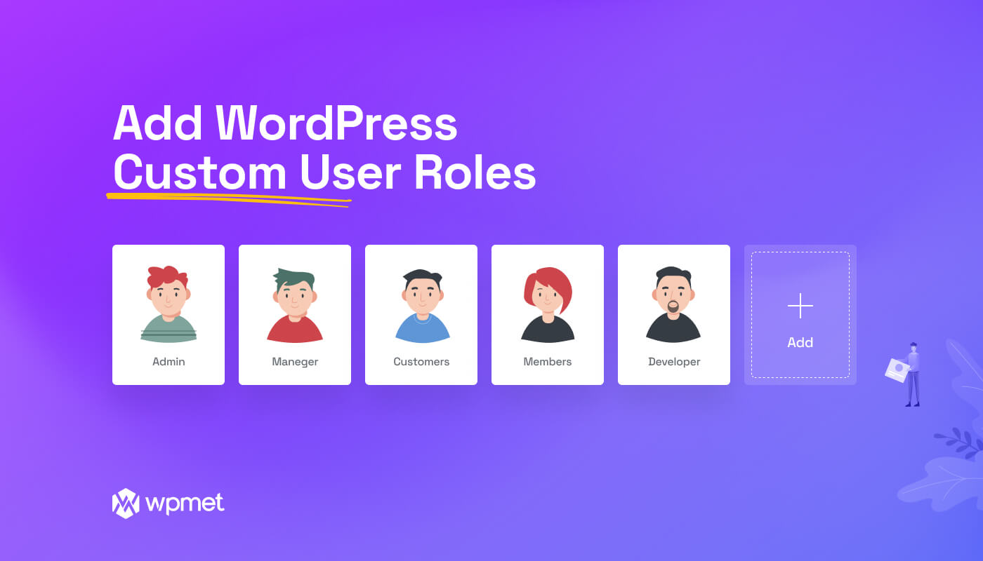 Add WordPress custom user roles