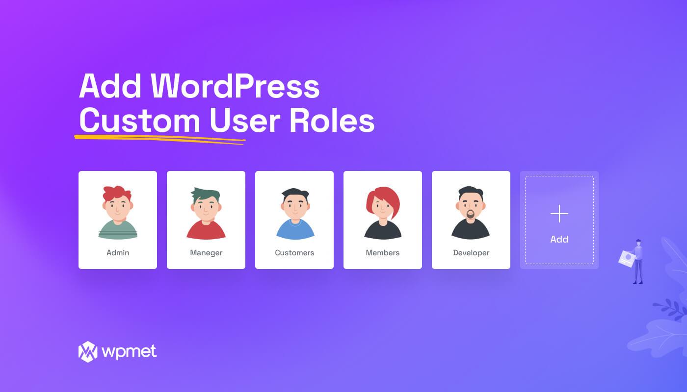 custom user roles wordpress without plugin