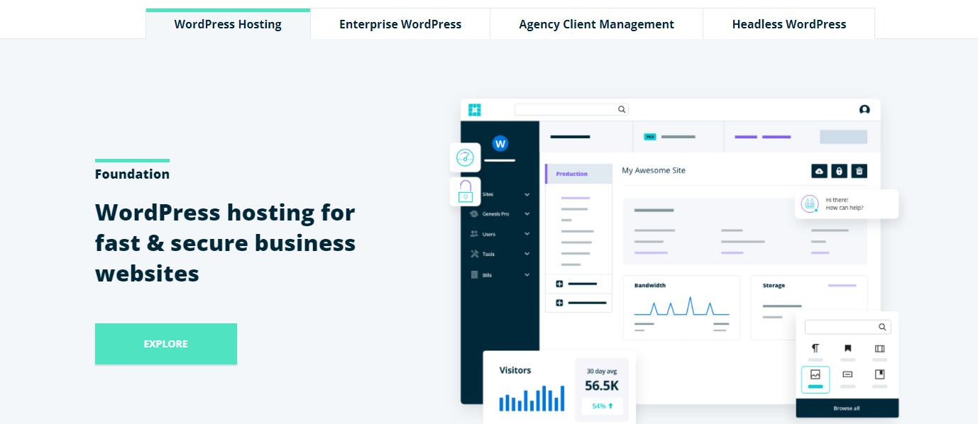 wpengine hosting service