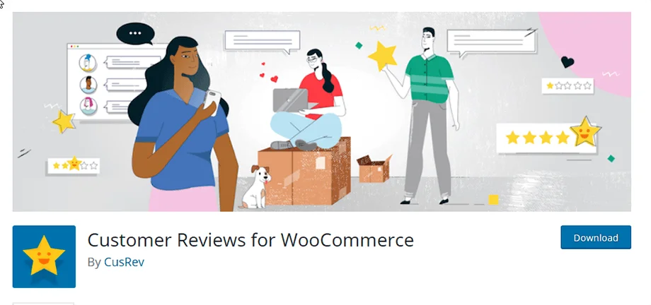 Recenzje klientów dotyczące wooCommerce