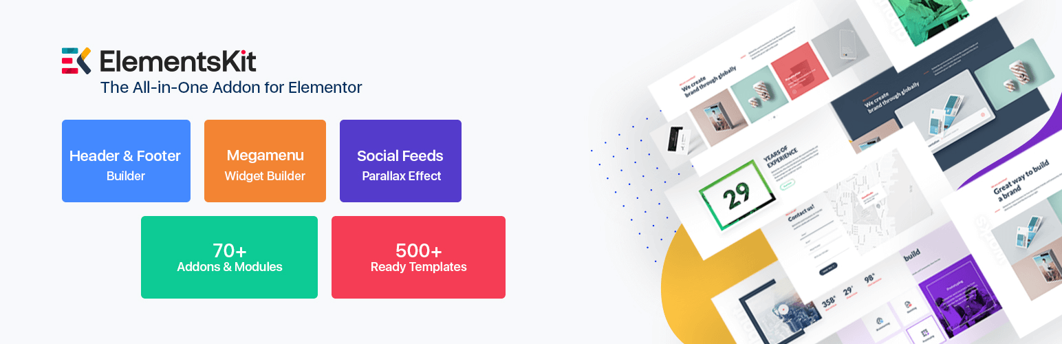 Elementskit All in one addon for Elementor