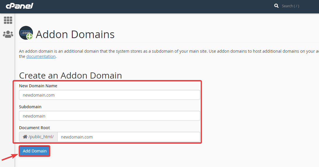 Move WordPress to a new domain
