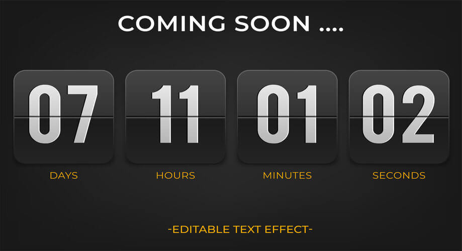 Countdown timer for website
