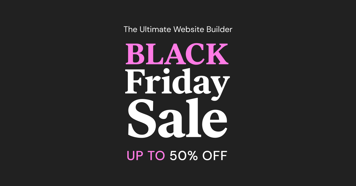 Elementor Black Friday Sale