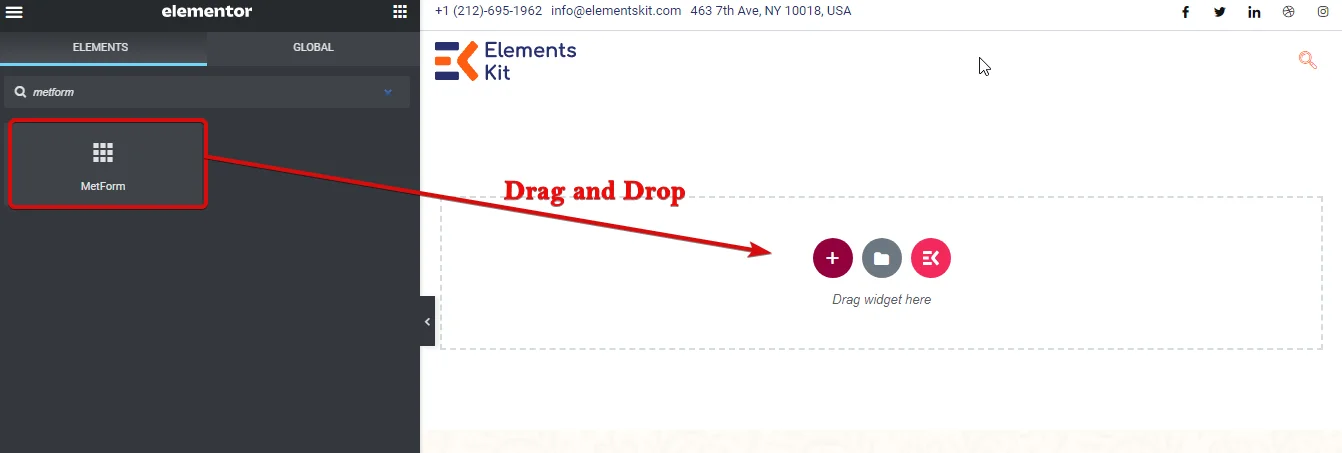 Use MetForm to add a multi-step form