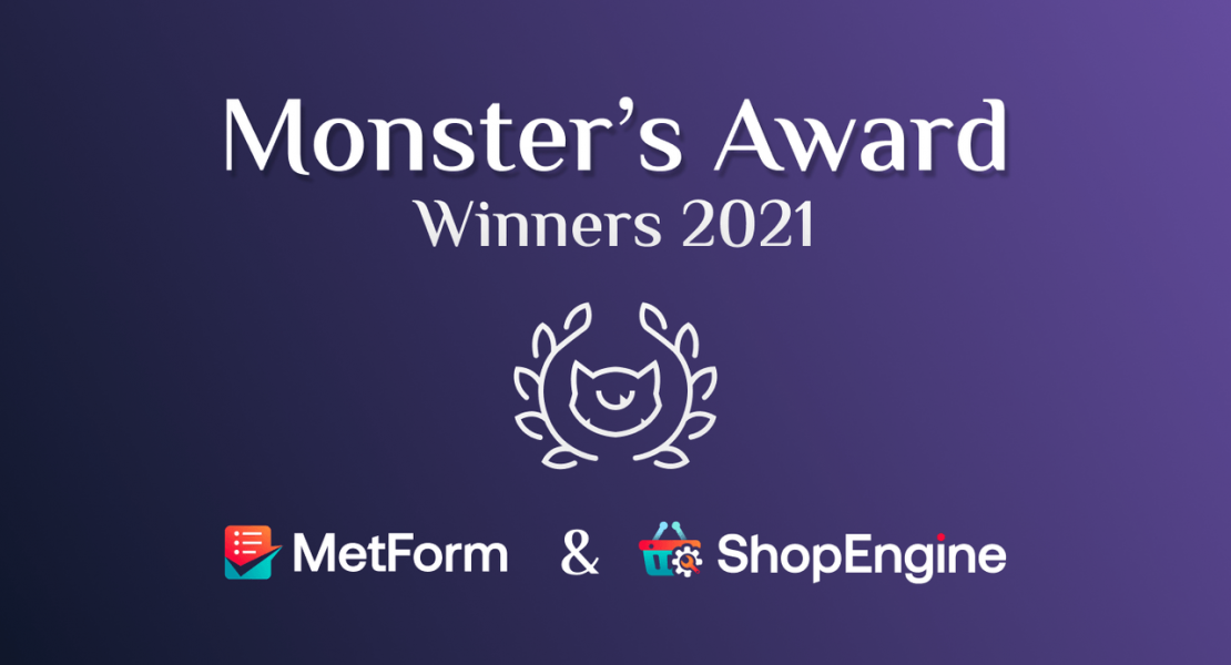 Monster Award Winners
