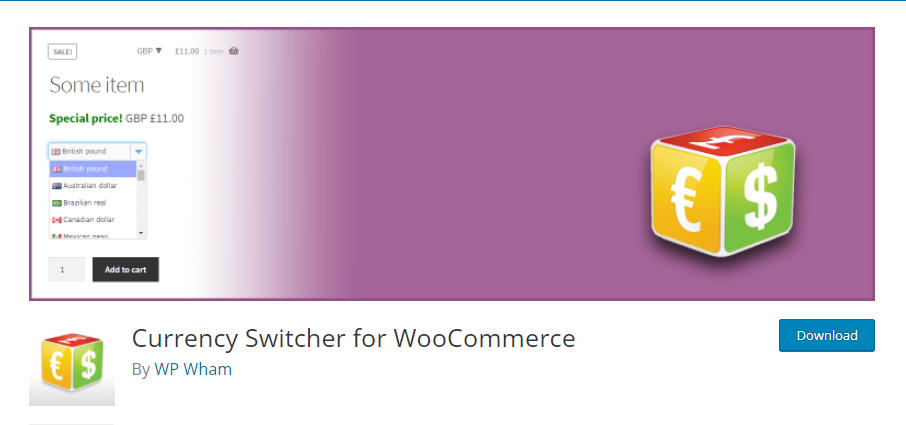 Currency Switcher for WooCommerce Plugin
