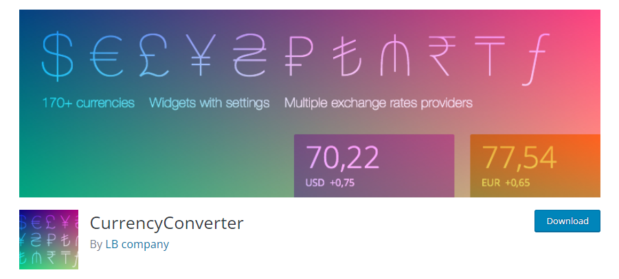 Currency Converter Plugin