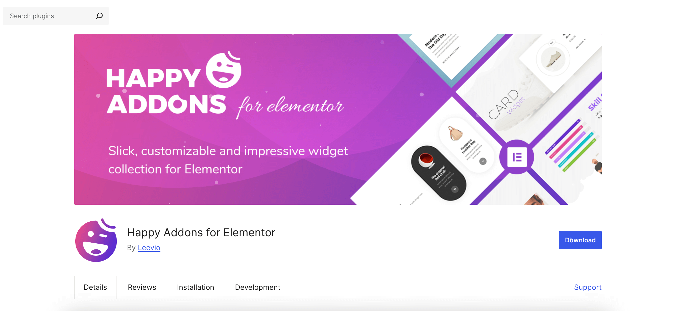 Happy Addons an WooCommerce page builder for Elementor