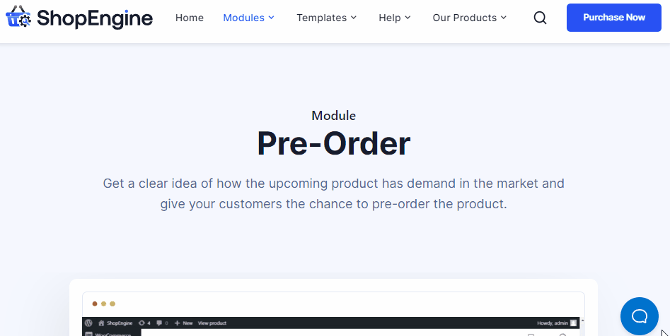 ShopEngine Pre-Order Module, WooCommerce preorder 
