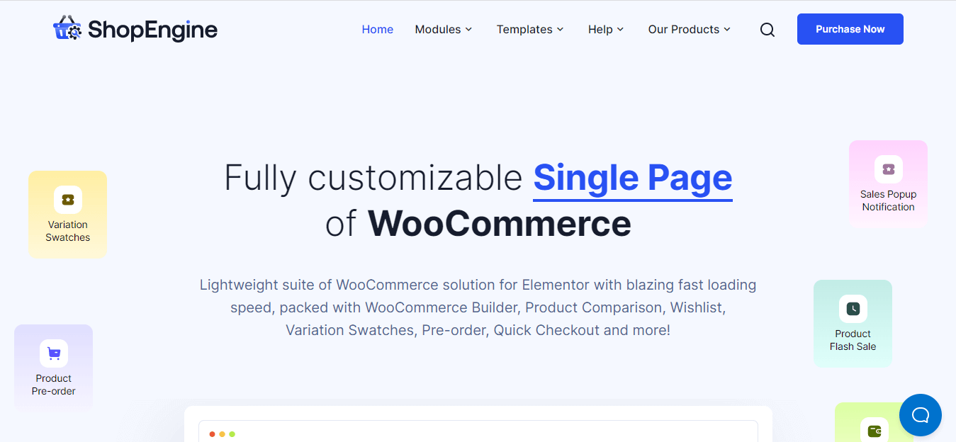 ShopEngine WooCommerce page builder