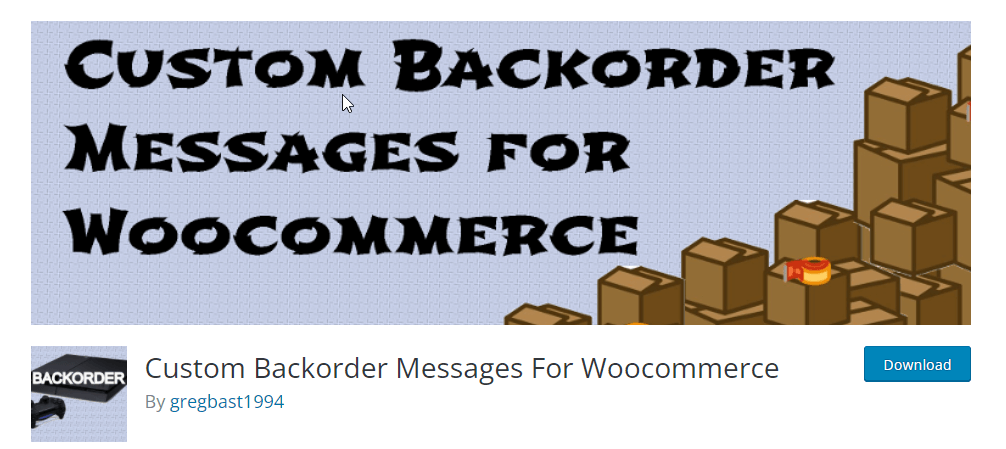 Custom Backorder Messages For Woocommerce , Great WooCommrce backorder plugin