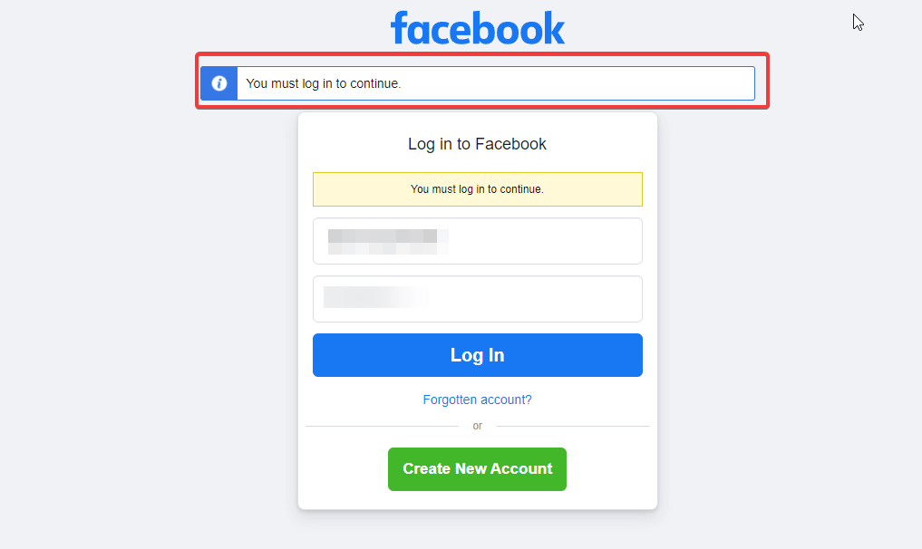 Facebook opens Ads Page instead of regular homepage after login