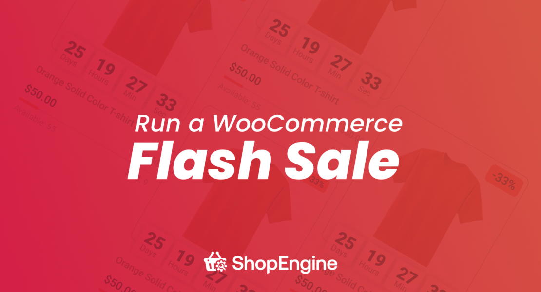 how to run a woocommerce flash sale